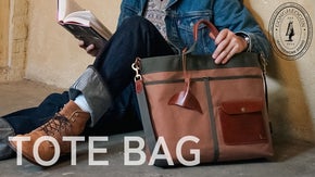 【2WAYトートバッグ】外出はこれ1つ！使うほど馴染むこだわりの逸品！