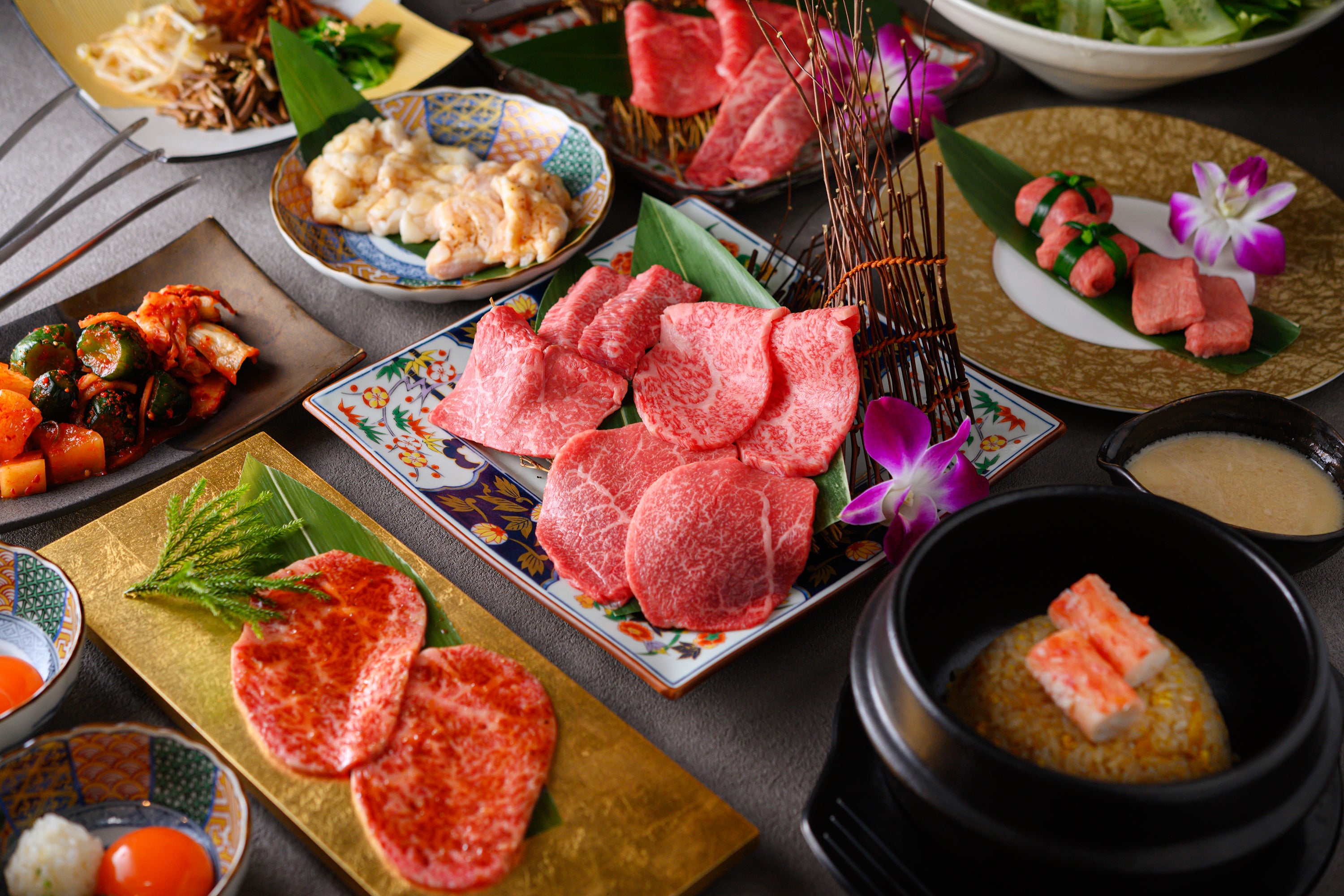 銀座】近江牛の《最上位品質》の澤井姫和牛を贅沢に堪能できるコースを