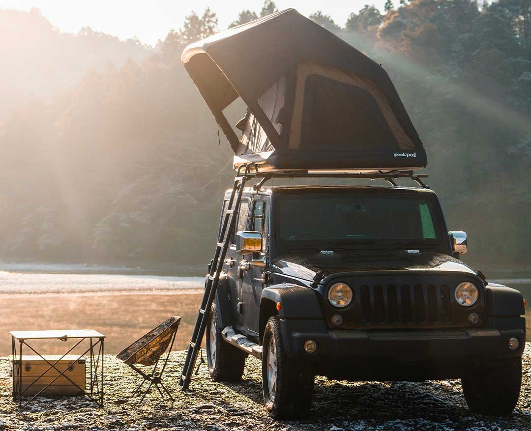 超軽量！車上＆地上にも簡単設置！バッグに入れて持ち運べる本格