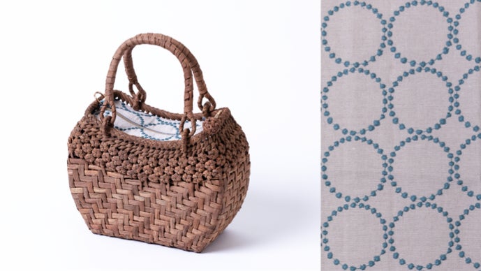 服装や季節を問わずデイリーに使える！山葡萄の籠バッグ|ミナ