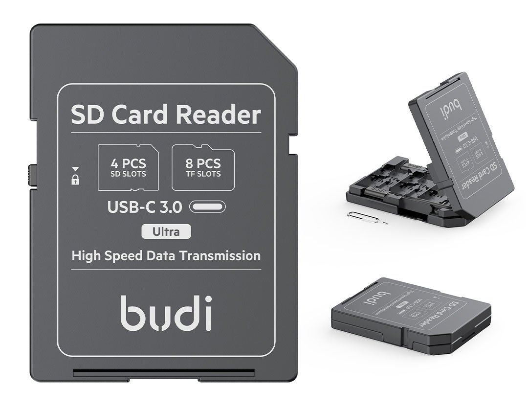 5Gbps爆速データ転送！PD100Wケーブルとデータカード12枚を本体に収納