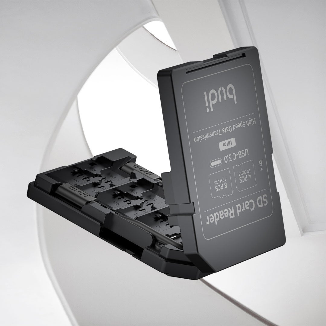 【新品未使用】Wi-Fi SDカードリーダー ワイヤレス SDカードリーダー ワイヤレス共有 高速データ転送 ワンキーバックアップ 有線LANをWiFi化 ⼤型6700mAhバッテリー内蔵 最大2TBまで対応 iOS/Android対応 5Gbps爆速データ転送！PD100Wケーブルとデータカード12枚を本体に収納