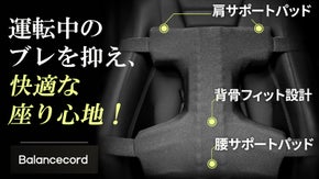 プレミアムな座り心地で快適なドライブをサポート！車用カイロクッション