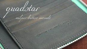 アボカド色のブッテーロレザーで仕立てた革財布を、お手頃価格でお届けしたい