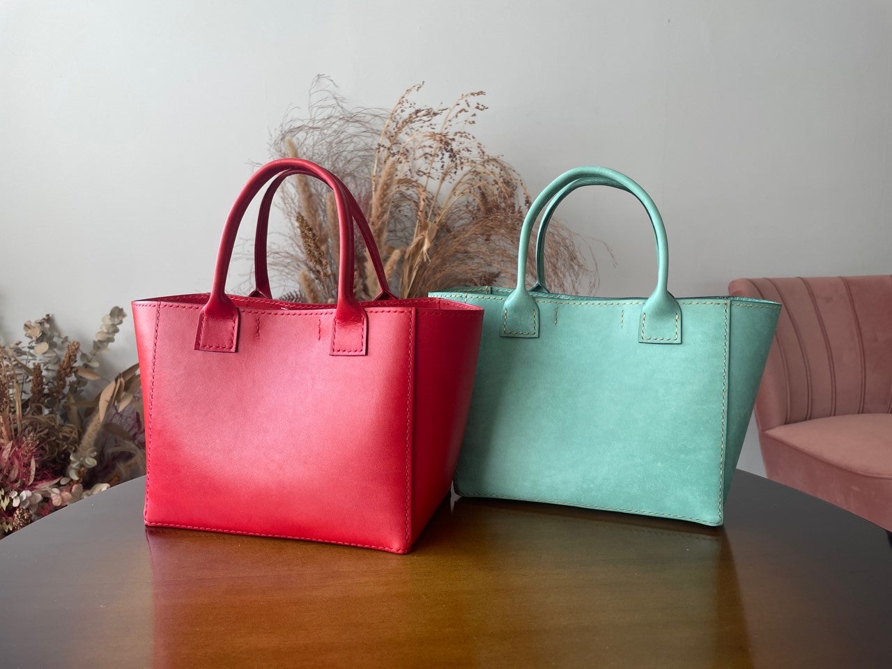 選べるカラー・レザー】カチッと栃木or柔らかイタリアンレザーランチ