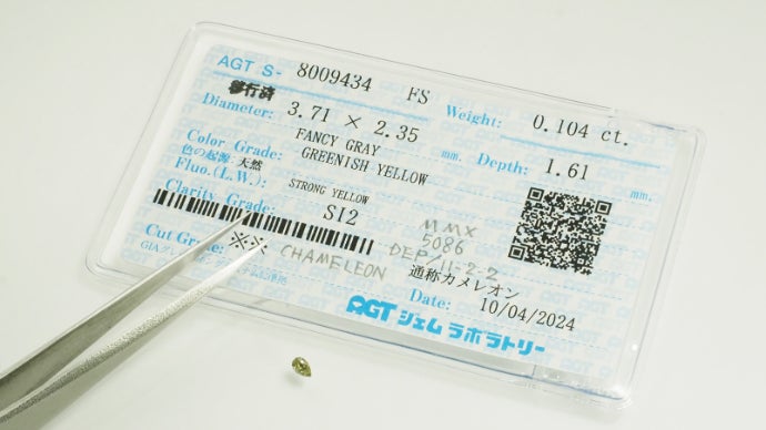 色が変わる不思議なダイヤ】マニアも注目の、希少なカメレオン