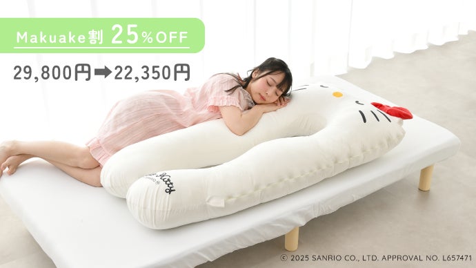 新品☆ハグモッチ×サンリオキャラクターズ　 ハローキティ【交換カバー】 交換カバー】 ハグモッチ サンリオ キャラクターズ コラボ おやすみver