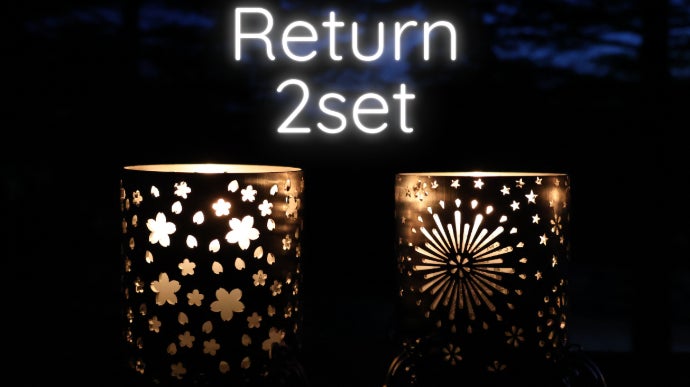 桜舞う春から、雪化粧の冬まで。水道管が紡ぐステンレス製キャンドル