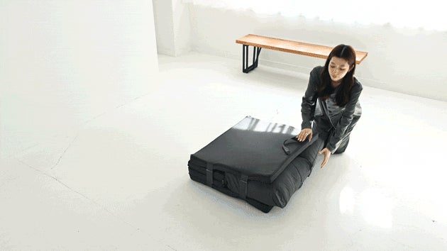 モリリン アコーディオン式ベッド 第二弾バージョン 驚きの最薄9.5cmアコーディオン式ベッド第2弾、Makuakeにて先行
