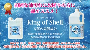 頑固な油を落とせるクリーナー「キング・オブ・シェル」Version Up !