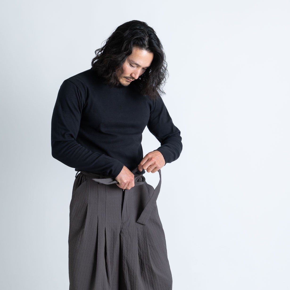 しじら織「袴s」2025SS_羽織・上着・パンツの3点セット