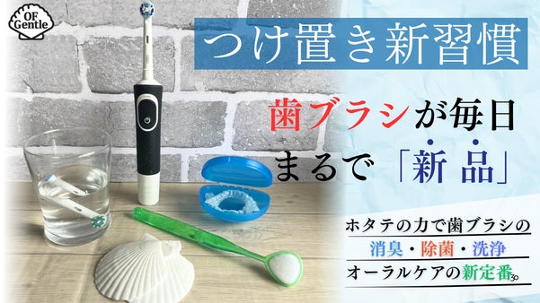 【電動歯ブラシ・マウスピース洗いの新定番！】除菌・消臭・洗浄｜化学薬品不使用