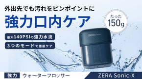 150ｇでプロ仕様のパワフル洗浄！ポケットサイズでどこでも本格ケア