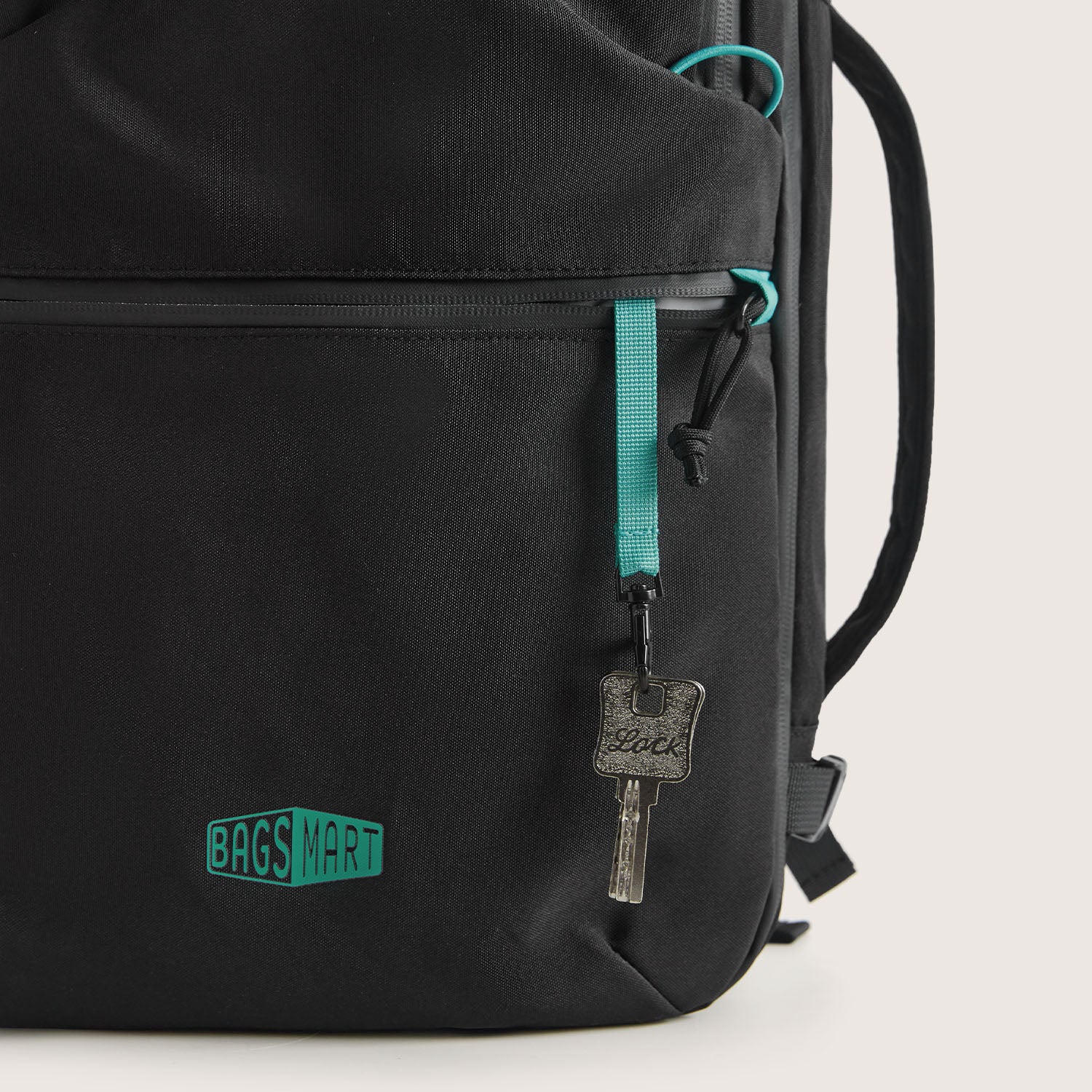makuake BAGS MART バックパック ブラック/ブルー 好評第2弾！背負ったままスマホも定期も出し入れできる大容量