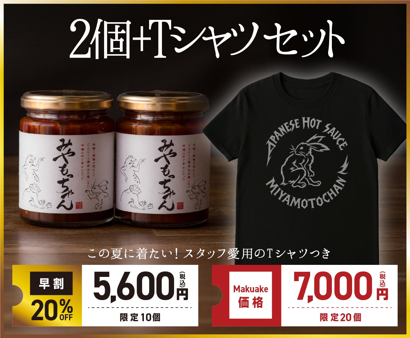 誰もが求めていた旨辛ソース「みやもっちゃん」新登場！｜マクアケ