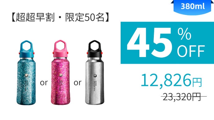 第二弾！99.8%高純度チタンボトル｜軍用規格再進化SWISS MILITARY