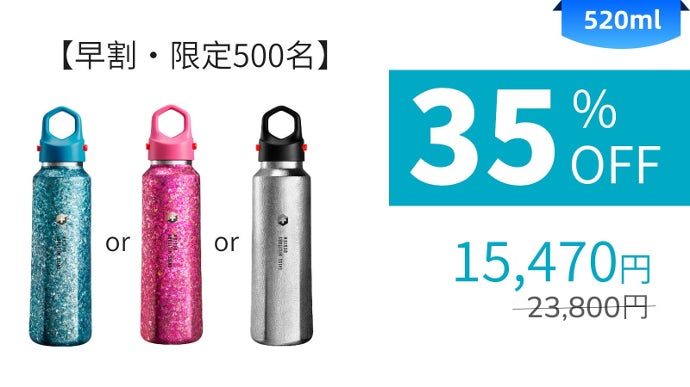 第二弾！99.8%高純度チタンボトル｜軍用規格再進化SWISS