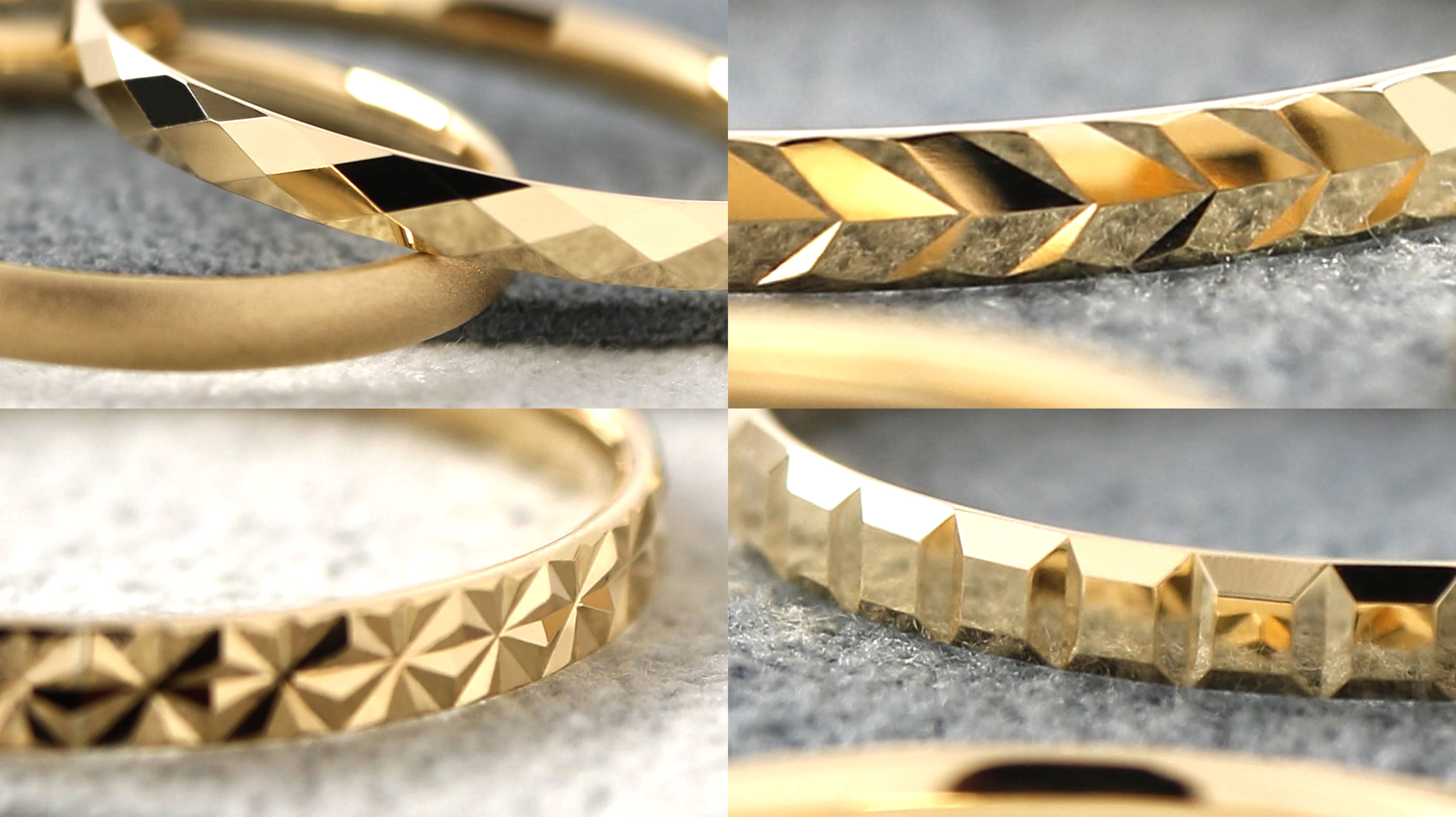 Makuake｜熟練職人がひとつひとつ手作業で作る18金リング｜上質な輝き