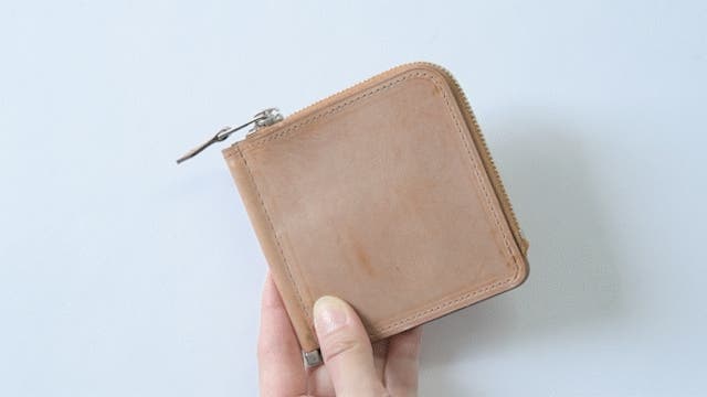 最薄・最小】小銭も入るマネークリップ aile-エル-｜SENNYU