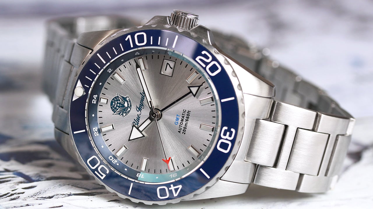 EREBUS ORIGIN GMT 腕時計 青黒 ORIGIN GMT Premium Blue-Black – EREBUS WATCH