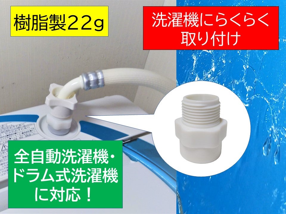 給水が速い！ナノバブルが衣類と洗濯槽をW洗浄！革新的日本製
