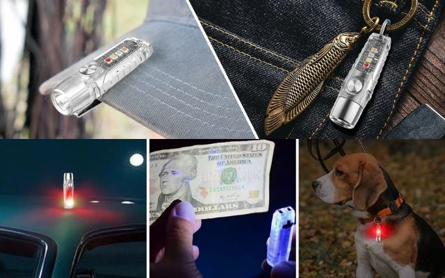 親指サイズに、この明るさ】2つの光源で、あらゆるシーンに対応する