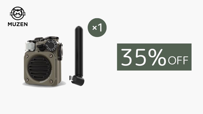 MUZEN Wild Mini 第三世代 ワイヤレススピーカー 新作商品 | MUZEN
