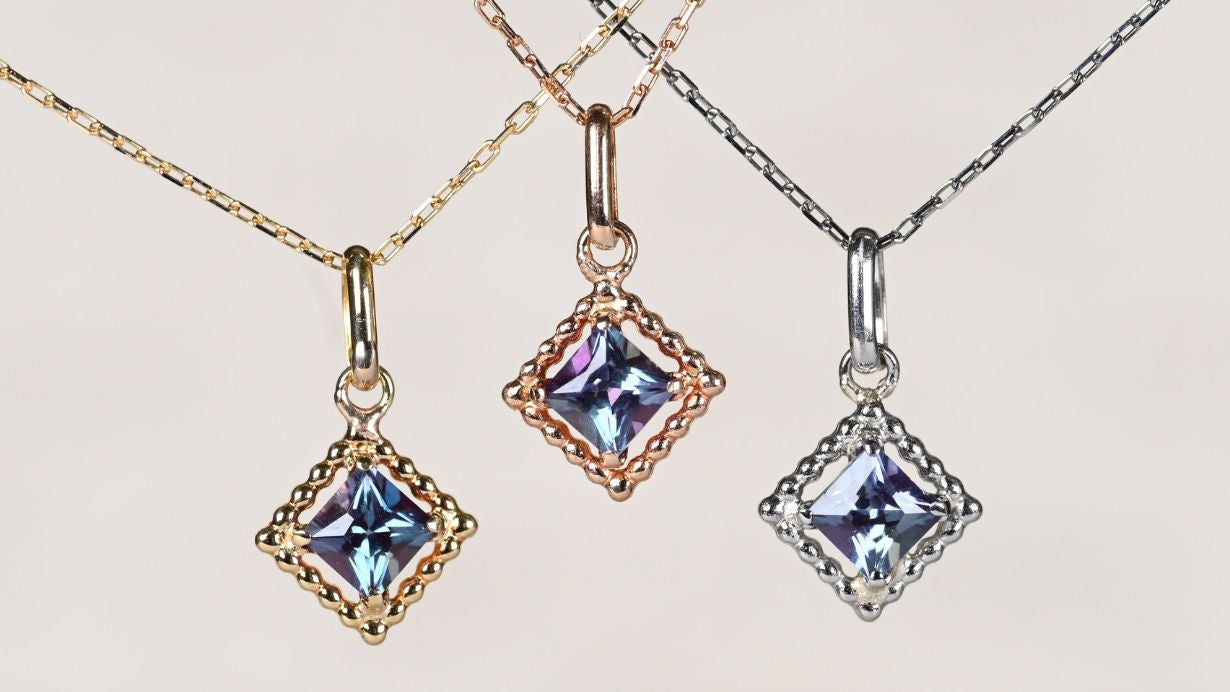 New Classic Jewelryーラボアレキサンドライトのネックレスー