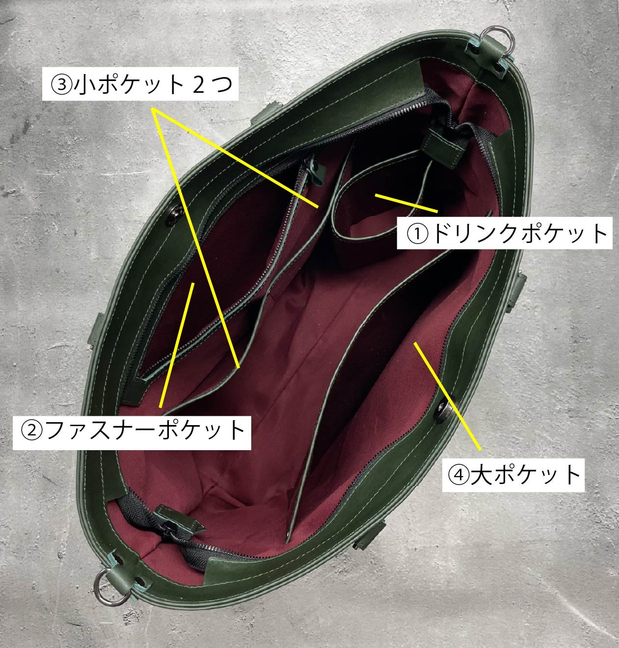 cambiare カンヴィアーレ　本革　タンニン鞣し　ヴィンテージ　ドイツホック cambiare（カンヴィアーレ）