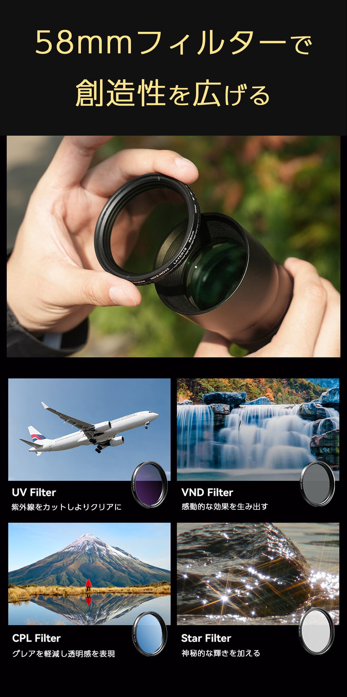 プロ級ズームをあなたのスマホで！遠くの笑顔を逃さず撮影20-60倍可変