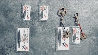 Makuake｜財布に忍ばせる“日本刀の魂！”鍛刀で出た玉鋼の結晶を蘇らせ