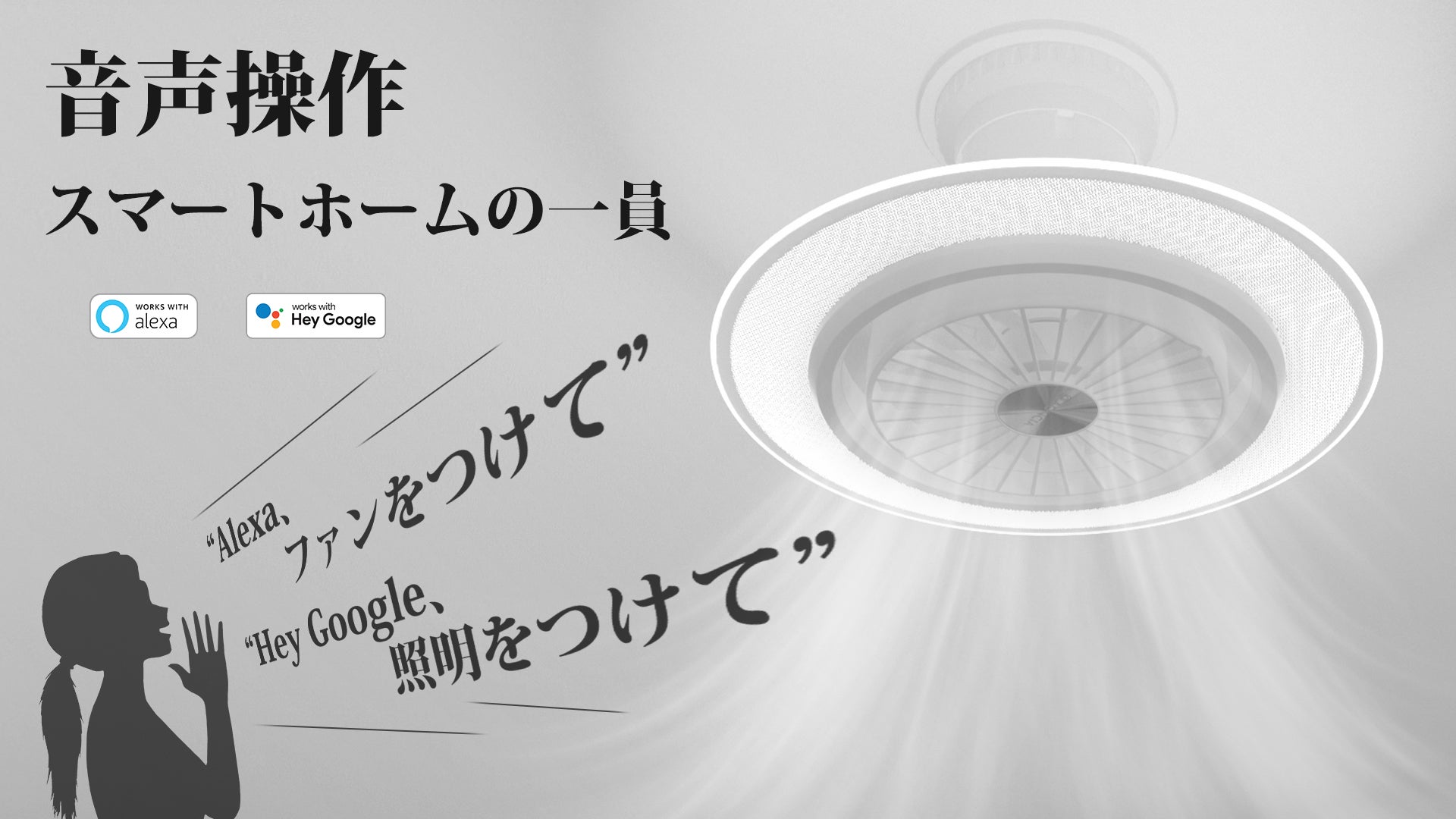LumaFlow 2 箱無し アンコール】快適な空間を光と風で作り出す。進化したシーリング