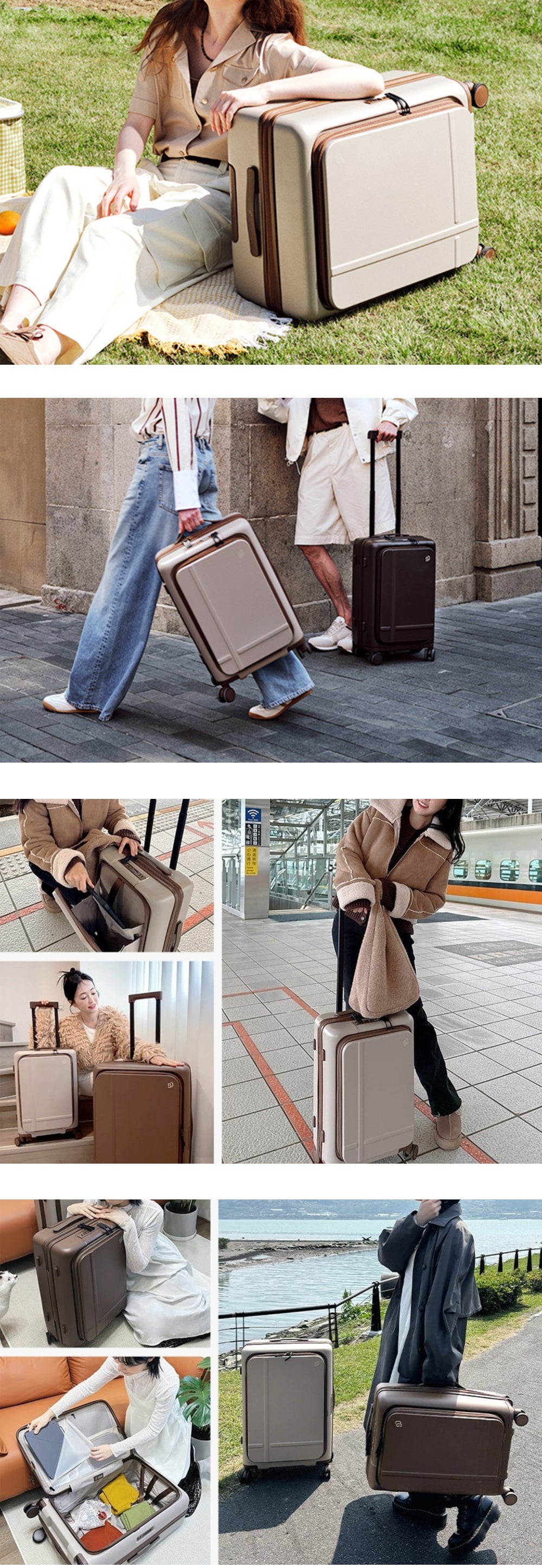 旅好きが、最後に選ぶ一台【旅楽スーツケース】スムーズな移動