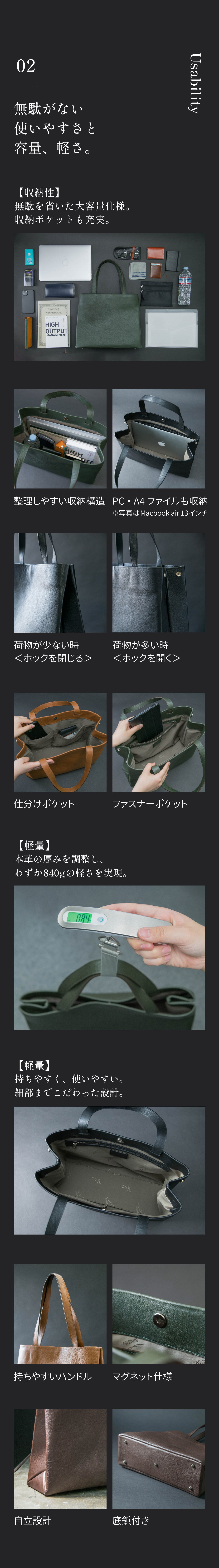 最適】鞄職人が機能美を追及！これが”丁度いい” 高級レザーバッグ2