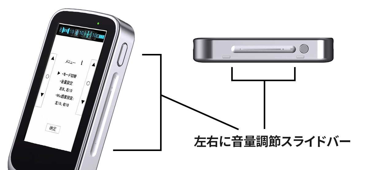【新品】⭐️集音器 テレビ対応スマホ連携 AI音声処理 ノイズ低減ワイヤレス接続 AIでハウリング＆ノイズ抑制】イヤホンとしても使える“純骨伝導”AI集音