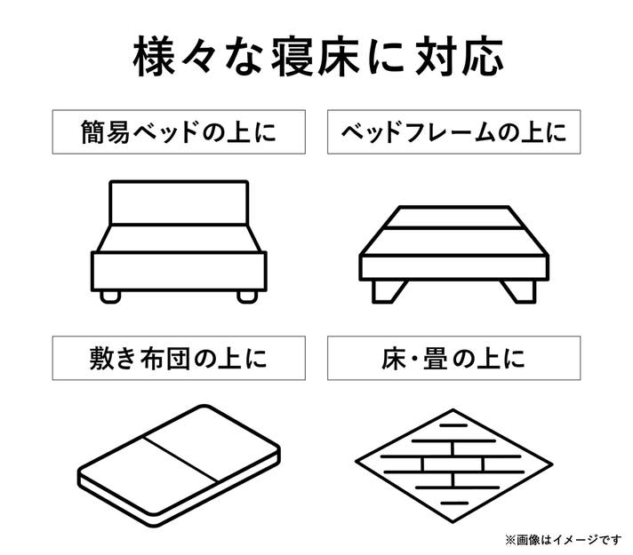 2秒で寝落ち？！】飛び込みたくなる極ぷるっ感！理想の寝心地で