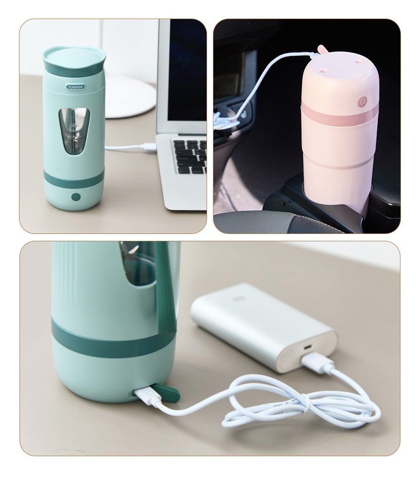 忙しい毎日でも、“できたて”を。持ち運べるタンブラーミキサー