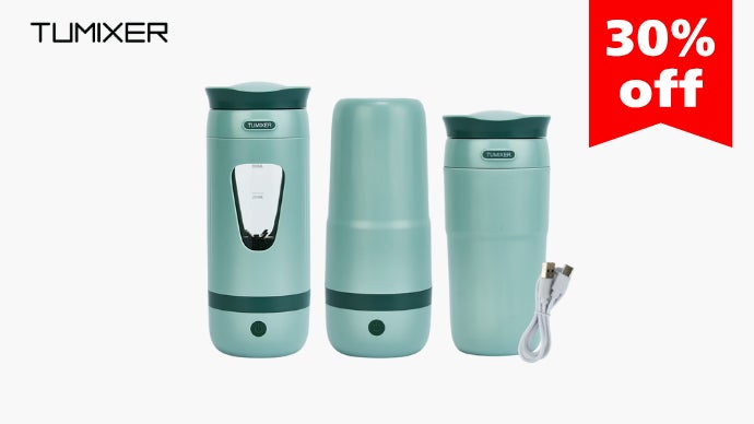 TUMIXER ポータブルミキサー 忙しい毎日でも、“できたて”を。持ち運べるタンブラーミキサー
