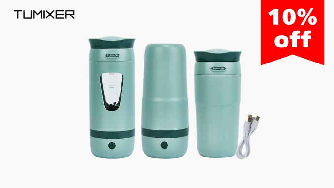 忙しい毎日でも、“できたて”を。持ち運べるタンブラーミキサー