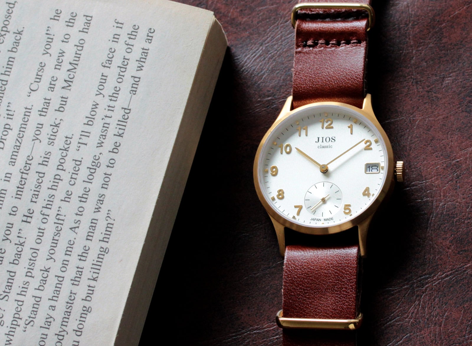 価格への挑戦】日本製クラシック腕時計&栃木レザーベルト！地方発