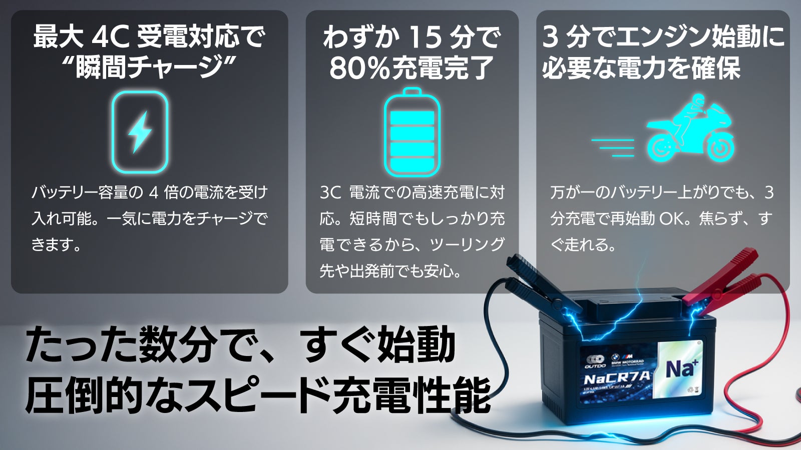 高速充電池 ZEXUS専用充電池 ZR-01＋ 公式限定ステッカー（小サイズ）付