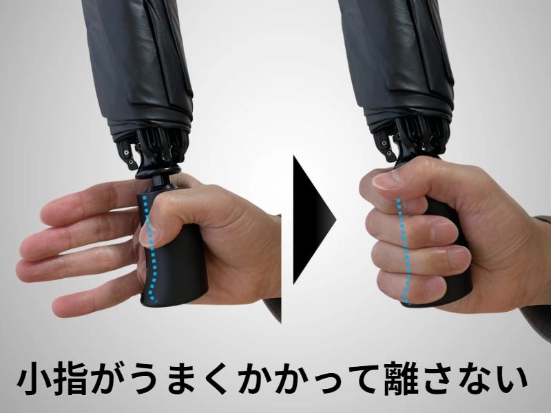3秒乗車】濡れるスキを与えない。雨x暑さx強風に対応したワイド傘で