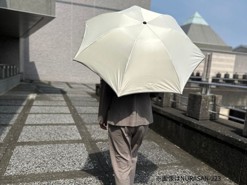 3秒乗車】濡れるスキを与えない。雨x暑さx強風に対応したワイド傘で