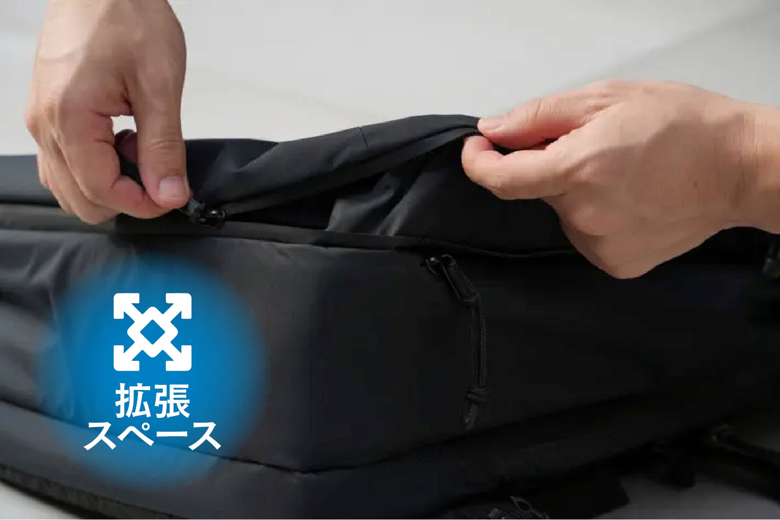 Makuake airoff まとう日傘リュック 新品未使用 パックパック20L Makuake airoff まとう日傘リュック 新品未使用 パックパック20L