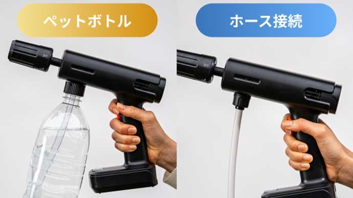 ハンディ高圧洗浄機　T PROFESSIONAL　プロ級パワー シリーズ史上最小コンパクトなのにパワーはプロ級！家中綺麗に
