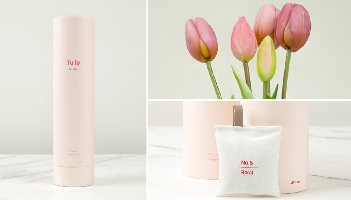 花瓶いらずの上質ギフト】香りと物語を届けるチューリップ｜マクアケ