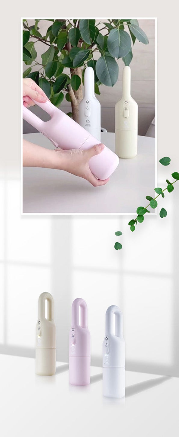 ミルクハンディークリーナー キュートな見た目に隠された驚きの吸引力！MILKハンディ
