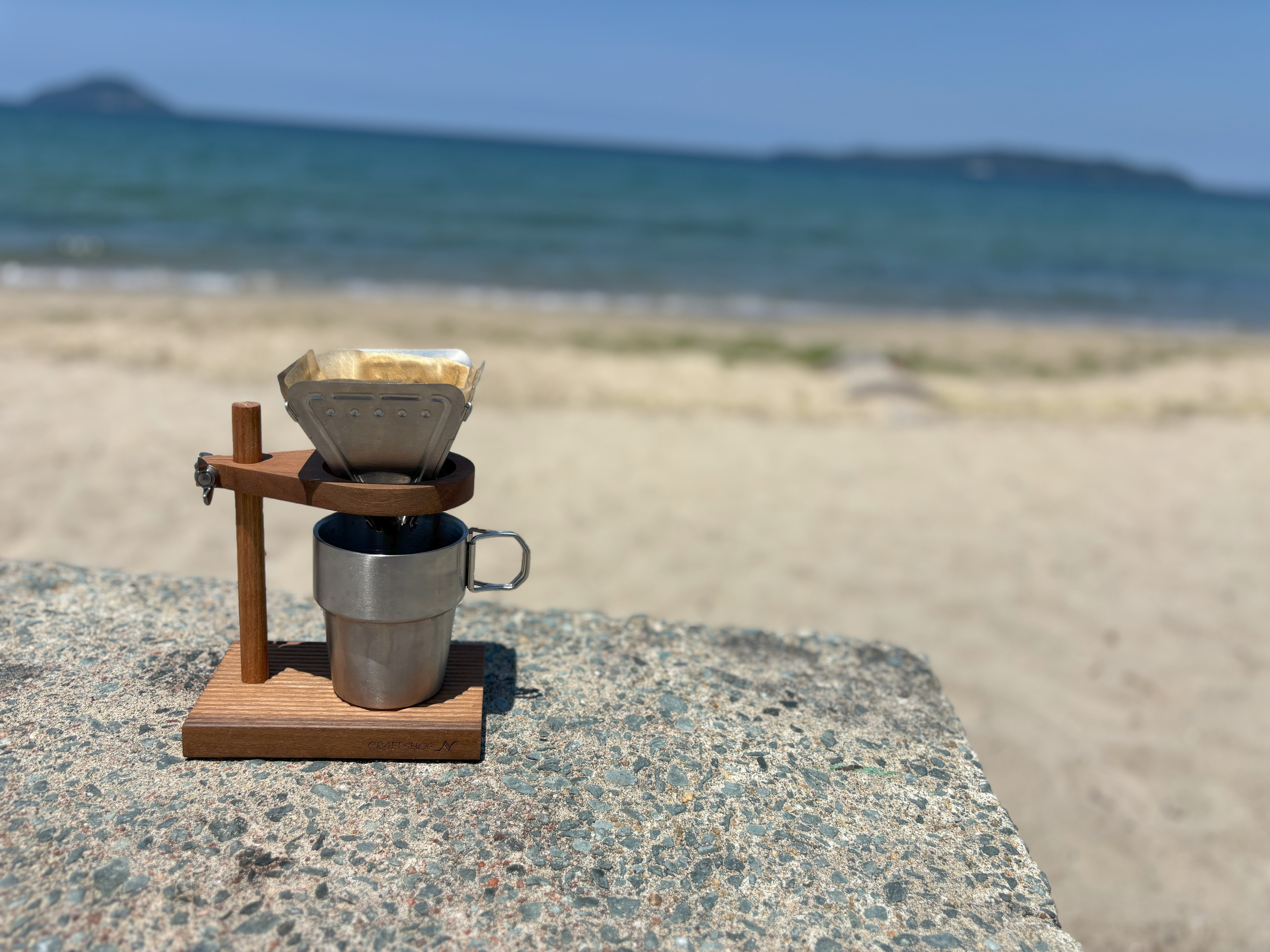 栗の無垢板　drip stand 栗の木のサイドテーブル 天然木無垢材 現品限り特別価格にて
