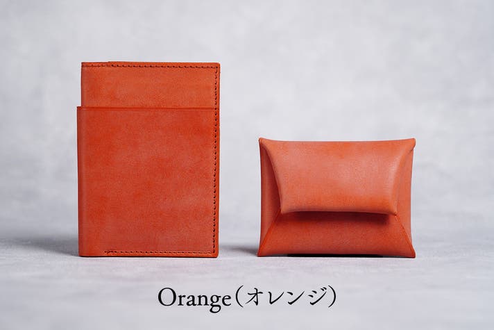 CIMABUE オレンジ レザー マネークリップ ABIES L.P.公式オンラインショップ :: マネークリップ :: ABIES