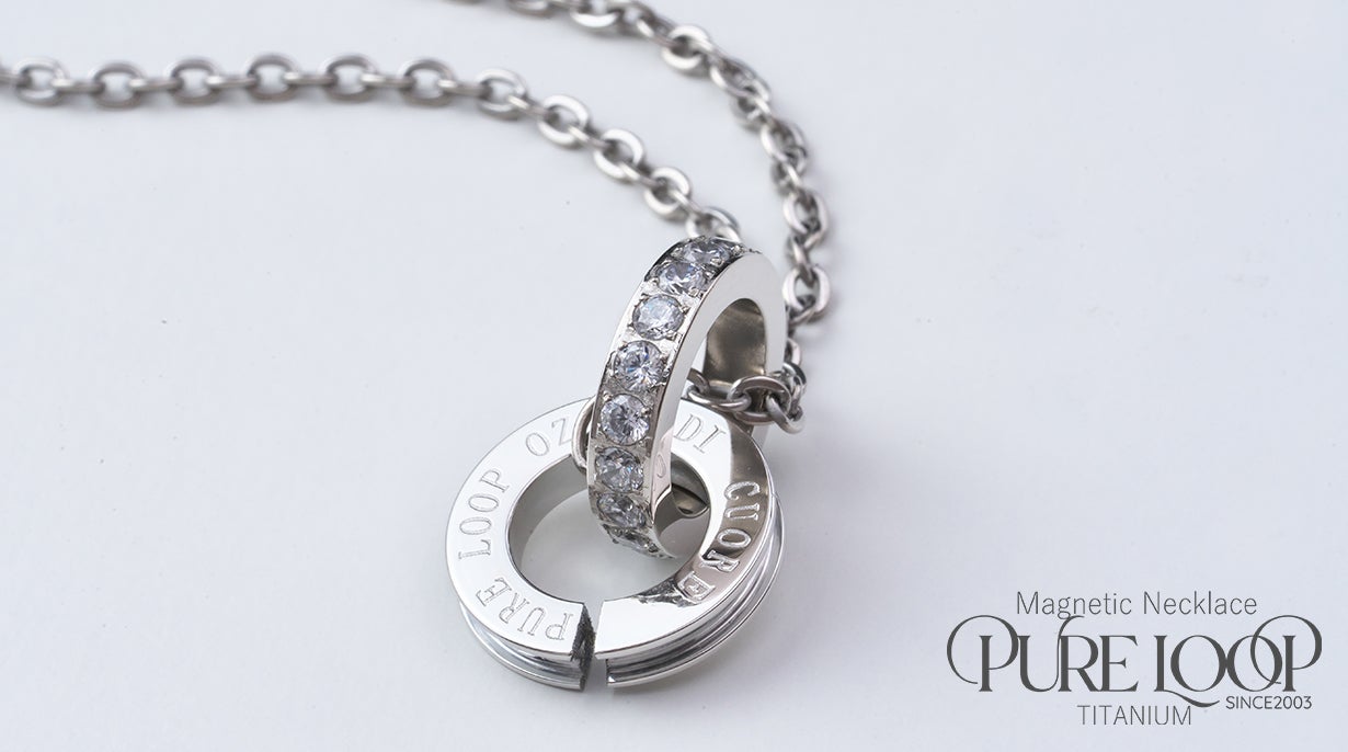 効果に妥協なし！肩のコリを改善 純チタン磁気ネックレス ハイクラスに